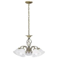 Rabalux Beckworth lámpara colgante 5x40 W marrón 7135