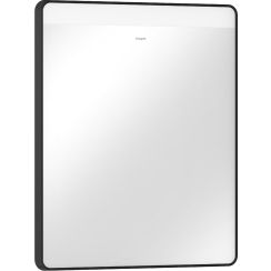 Hansgrohe Xarita Lite Q espejo 60x70 cm rectangular con iluminación con lámina calefactora negro 54970670