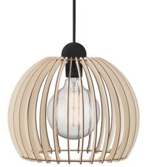 Nordlux Chino lámpara colgante 1x60 W madera 84833014