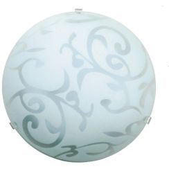 Rabalux Scroll plafón 1x60 W blanco 1845