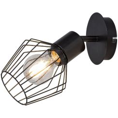 Rabalux Belano lámpara de pared 1x40 W negro 3534