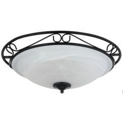 Rabalux Athen plafón 3x60 W negro 3723