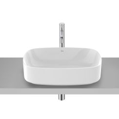 Roca Ona lavabo 50x37 cm rectangular sobre encimera blanco A3275L0S00
