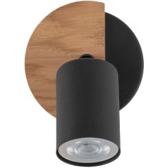 TK Lighting Cover lámpara de techo 1x10 W negro 4673