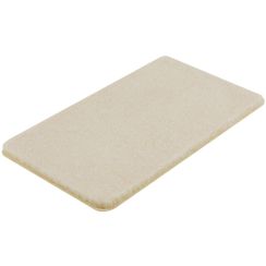 Kleine Wolke Relax alfombrilla para baño 100x60 cm rectangular beige 5405226360