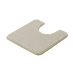 Kleine Wolke Relax alfombrilla para baño 55x55 cm para inodoro beige 5405226129