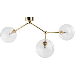 TK Lighting Fairy lámpara de techo 3x6 W oro 10069