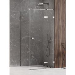 New Trendy Avexa kabina prysznicowa 120x100 cm prostokątna prawa chrom połysk/szkło przezroczyste EXK-1510