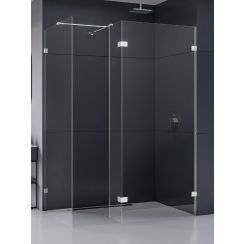 New Trendy Eventa ścianka prysznicowa walk-in 140 cm chrom połysk/szkło przezroczyste EXK-4648