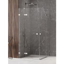 New Trendy Avexa kabina prysznicowa 120x100 cm prostokątna chrom połysk/szkło przezroczyste EXK-1537