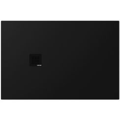 Polysan Treneca plato de ducha rectangular 120x80 cm negro 84302.21