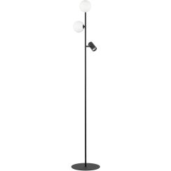 TK Lighting Vox lámpara de pie 3x10 W negro 16063