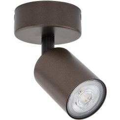 TK Lighting Top lámpara de techo 1x10 W marrón 5957