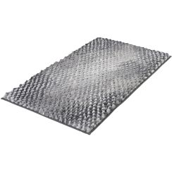 Kleine Wolke Cory alfombrilla para baño 120x70 cm rectangular gris 9121901225