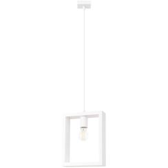 Sollux Lighting Aries lámpara colgante 1x15 W blanco SL.1312