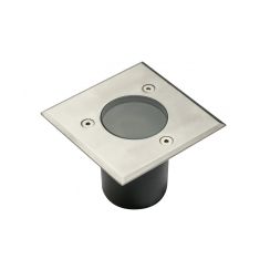GTV Alfa lámpara empotrable para suelo 1x50 W grafito ON-ALFAKGU10-06-MINI