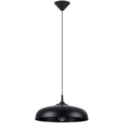 Sollux Lighting Gina lámpara colgante 1x15 W negro SL.1330
