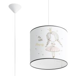 Sollux Lighting Princess lámpara colgante 1x15 W multicolor SL.1414