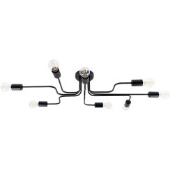 Sollux Lighting Vector lámpara de techo x15 W negro SL.1448