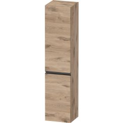 Duravit Sivida armario 40x37.4x176 cm suspendido, lateral negro-roble SV1370LBD550000