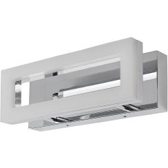 Rabalux Blas lámpara de pared 1x15 W blanco-cromo 75019