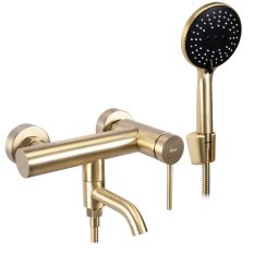 Rea Clif grifo de bañera y ducha a pared oro REA-B4242