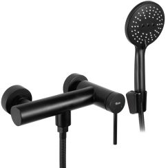 Rea Clif grifo para ducha a pared negro REA-B4241