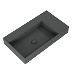 Elita Level lavabo 80.5x45.5 cm rectangular clásico antracita RE041461176010