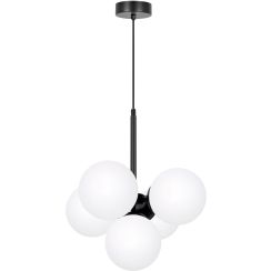 Kaja Inez lámpara colgante 5x10 W blanco-negro K-5362