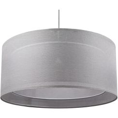 BPS Koncept Duo len light lámpara colgante 1x60 W gris/gris ceniza-plata 0MGO-005-60