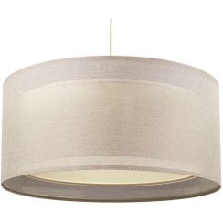 BPS Koncept Duo len light lámpara colgante 1x60 W beige 0MGO-001-50