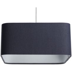 BPS Koncept Kwadro len light lámpara colgante 1x60 W azul marino KW-004-40W30