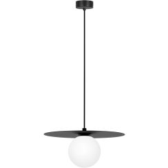 Kaja Robin lámpara colgante 1x10 W blanco-negro K-5436