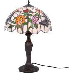 Kaja Rose lámpara de sobremesa 1x20 W multicolor K-G16835