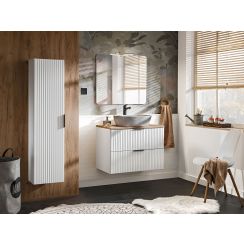 Conjunto armario Comad Adel White ADEL WHITE 82-80-B-2S, armario Comad Adel White ADELWHITE80-01-B-1D, UN-ANNA-MH1, LUSTRO JULIET 60, ADEL OAK 89-80-B, JULIET GOLD LAMPKA LED 30