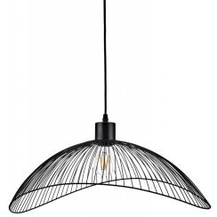 GTV Reto lámpara colgante 1x40 W negro OS-RETO1-10-DEC