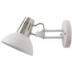 GTV Artemia lámpara de pared 1x40 W blanco OS-ART-E27-00-DEC