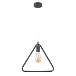 GTV Gija lámpara colgante 1x40 W negro OS-GI-E27-10-DEC