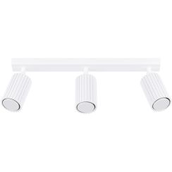 Sollux Lighting Karbon lámpara de techo 3x10 W blanco SL.1543