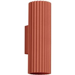 Sollux Lighting Karbon lámpara de pared 2x10 W rojo SL.1655