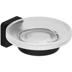 Kludi Vela S jabonera de pared negro 2598539