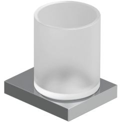 Kludi Vela C recipiente para cepillos de dientes blanco-cromo 3197505