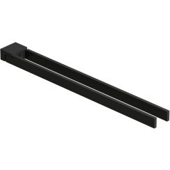 Kludi Vela C toallero negro 3197739