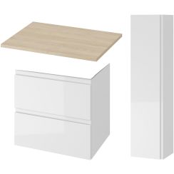 Conjunto armario Cersanit Moduo S590-020-DSM, armario Cersanit Moduo S590-010-DSM, S590-022