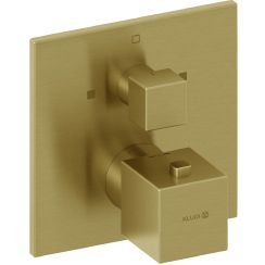 Kludi Decus grifo de bañera y ducha empotrado con termostato oro 54810N075