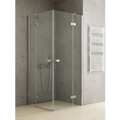 New Trendy Reflexa kabina prysznicowa 120x120 cm kwadratowa chrom połysk/szkło przezroczyste EXK-5186