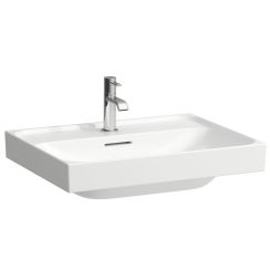 Laufen Meda lavabo 60x46 cm rectangular clásico-para mueble blanco mate H8101137571041