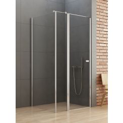 New Trendy New Soleo cabina de ducha 120x70 cm rectangular cromo brillo/vidrio transparente K-0733