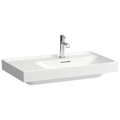 Laufen Meda lavabo 80x46 cm rectangular clásico-para mueble blanco mate H8171157571091