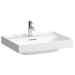 Laufen Meda lavabo 60x46 cm rectangular clásico blanco mate H8161137571091